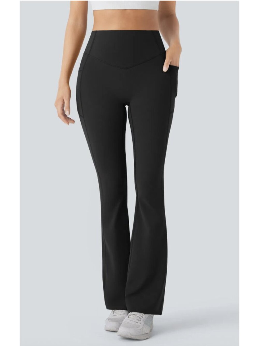 HALARA UltraSculpt™ High Waisted Scrunch Butt Lifting Yoga Bootcut Leggings Med